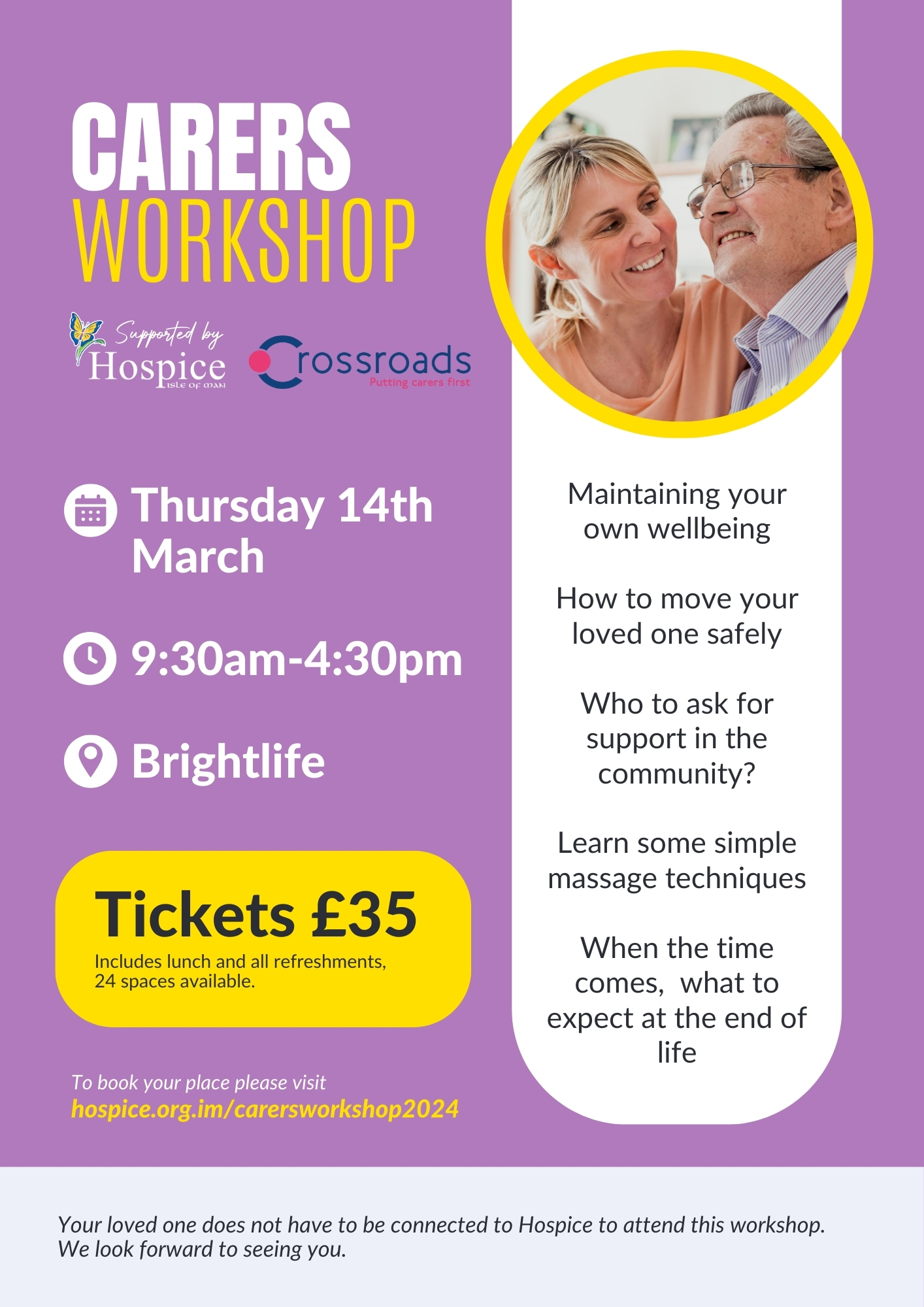 Carers Workshop A4 Poster